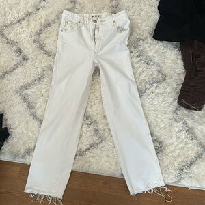 Cute white skinny jeans
